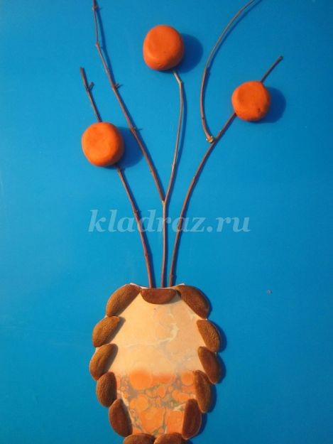 Букет из разных материалов