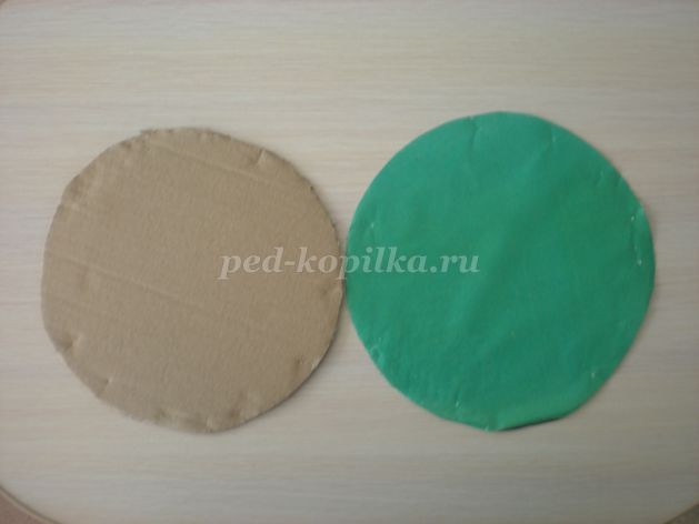 Птичка с использованием техники "Торцевание": часть 2