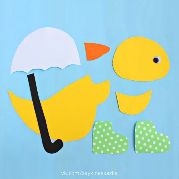 Утёночек с зонтом Утёночек с зонтом