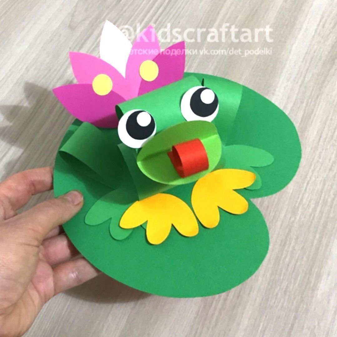 Лягушка на охоте