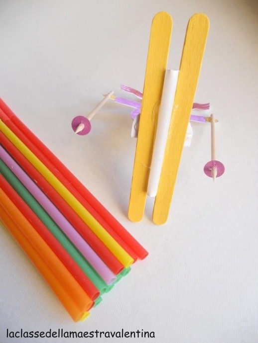 Спортивные лыжники Спортивные лыжники