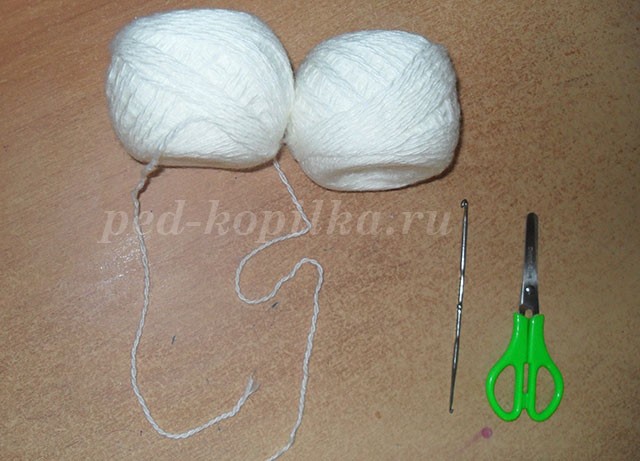 Вязаный чеснок: мастер-класс