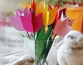 Фантазийные тюльпаны для мамы