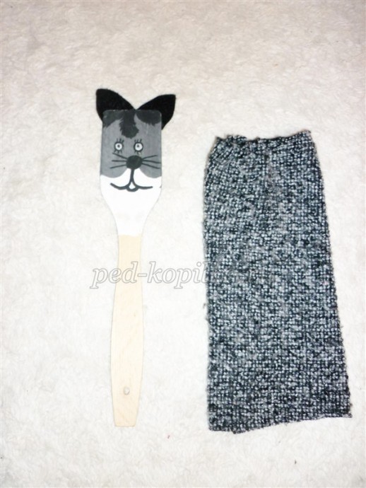 Кукольный театр на деревянных лопатках