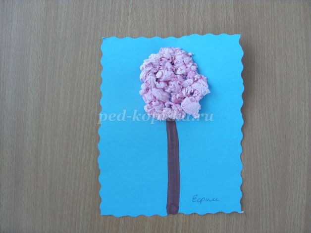 Объёмная аппликация своими руками в нетрадиционной технике работы с бумагой "Мухомор" Объёмная аппликация своими руками в нетрадиционной технике работы с бумагой "Мухомор"