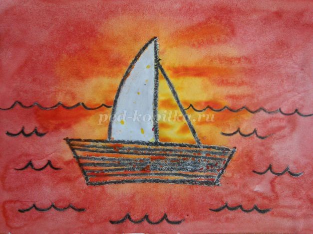 Кораблик на закате: часть 2