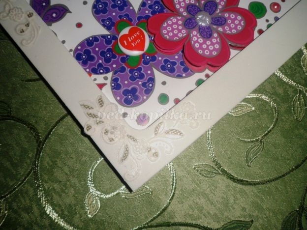 Объёмная аппликация "Вдохновение": часть 3 Объёмная аппликация "Вдохновение": часть 3