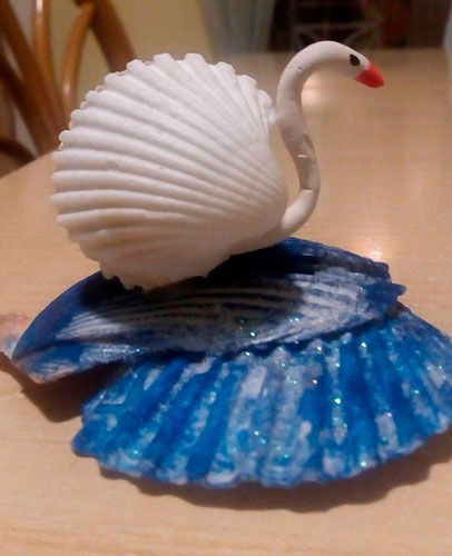 Поделки из ракушек для детей