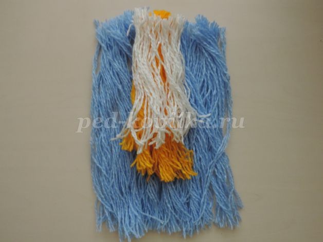 Снегурочка из ниток: новогодний мастер-класс, часть 1