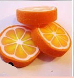 Апельсин из полимерной глины