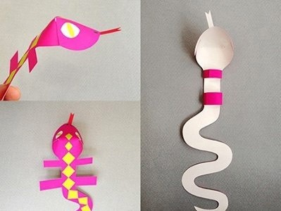 Змейка на пальчик