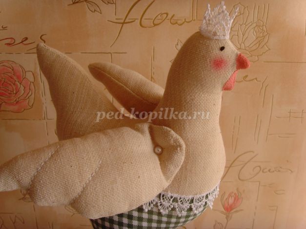 ​Курочка в стиле Тильда: часть 3