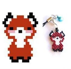 Лисички из бисера Лисички из бисера