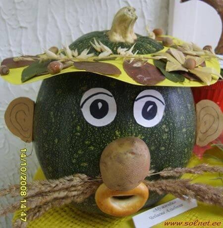 Необычные композиции из тыковок Необычные композиции из тыковок