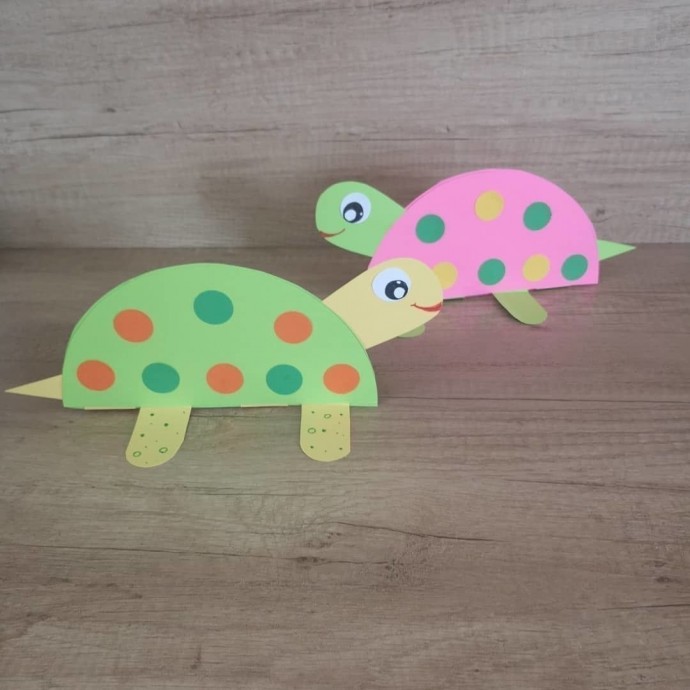 Бумажная черепашка