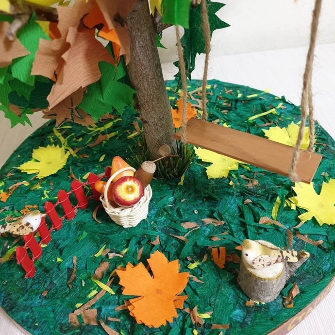 Пышный осенний клён Пышный осенний клён