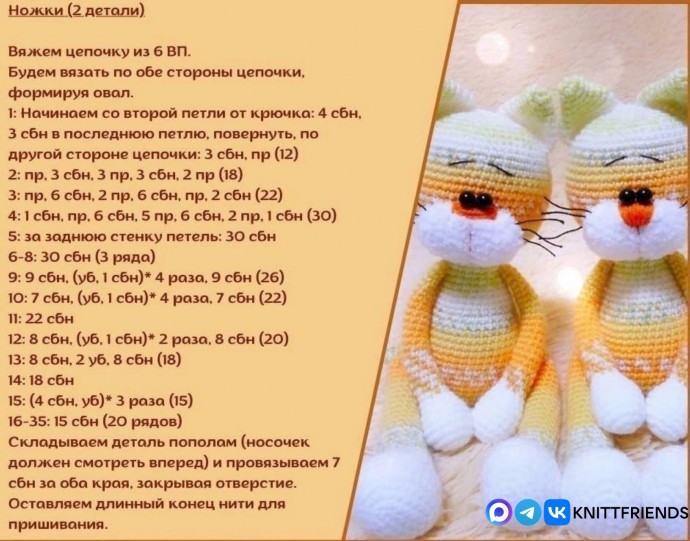 Котики из пряжи