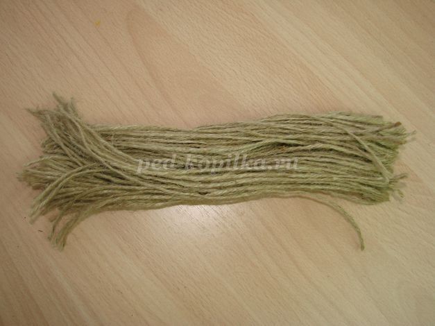 Куколка из шпагата: часть 1