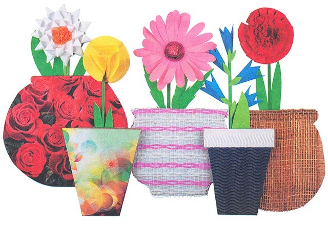 Цветы из бумаги