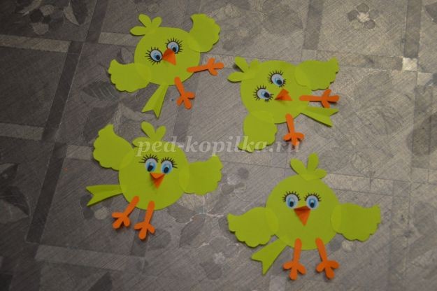 Птенцы в гнезде