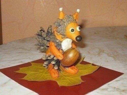 ​Идеи поделок из шишек