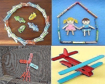 Игры с прищепками