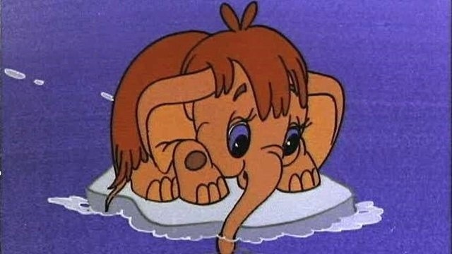 Мамонтёнок из пряжи Мамонтёнок из пряжи