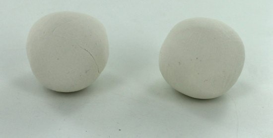 Гномик и мухомор из солёного теста