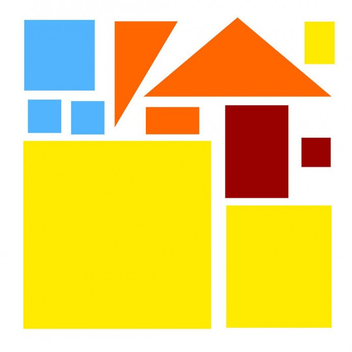 ​Аппликации из геометрических фигур