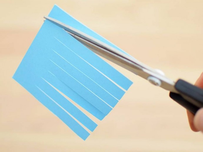 Осьминожек из бумаги Осьминожек из бумаги