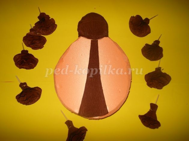 Мастер-класс: Божья коровка, часть 2