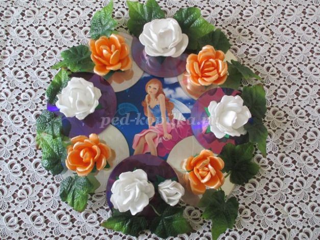 Рамка для фотографий детскими руками: часть 1