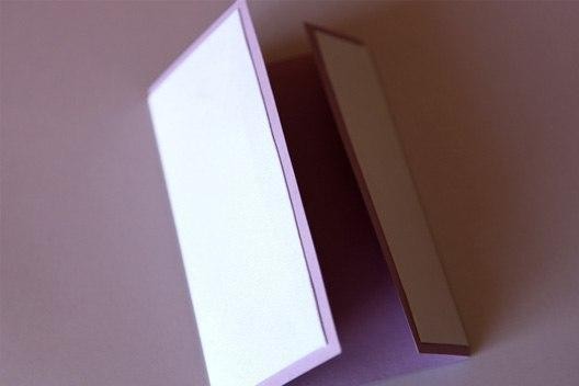 Открытка с сердцем и пайетками