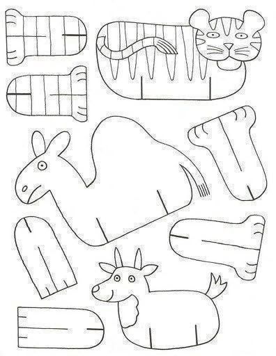 Зоопарк из бумаги