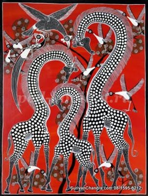 ​Африканская живопись тингатинга: мастер-класс, часть 1