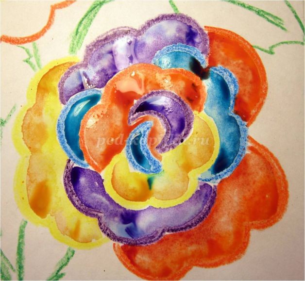Рисование цветов акварелью "Радужные розы": мастер-класс, часть 5 Рисование цветов акварелью "Радужные розы": мастер-класс, часть 5