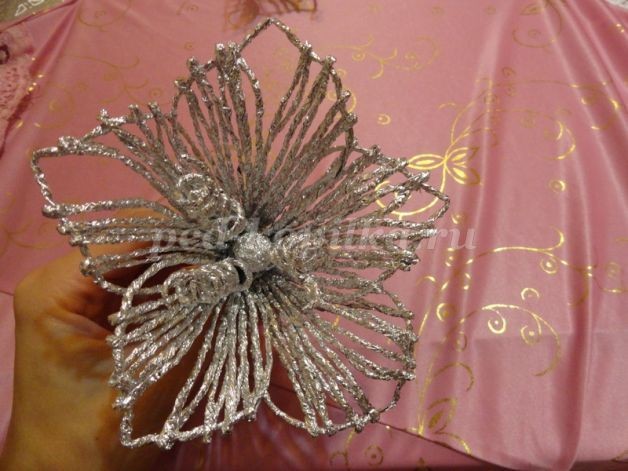 Мастерим с детьми новогодний подсвечник из фольги: часть 2