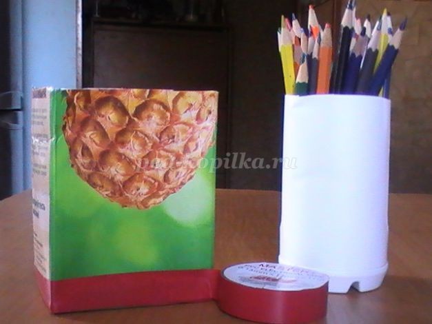 Изготовление подставки для карандашей Изготовление подставки для карандашей
