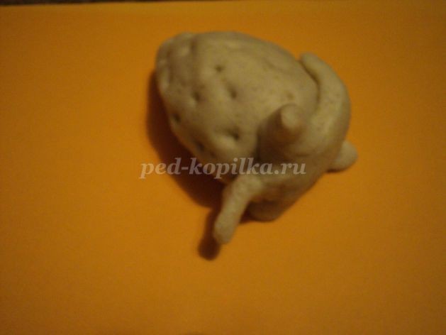 Лепка из солёного теста "Дары лета": часть 3