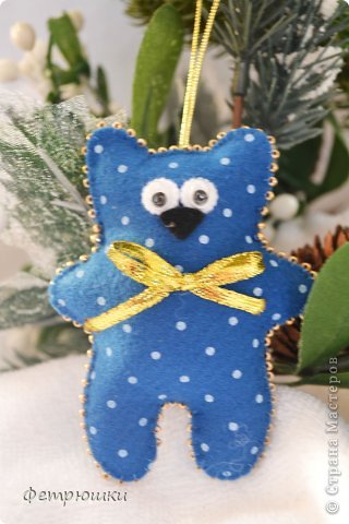 Мягкие ёлочные игрушки своими руками Мягкие ёлочные игрушки своими руками