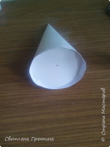 Ёлочка из бумаги