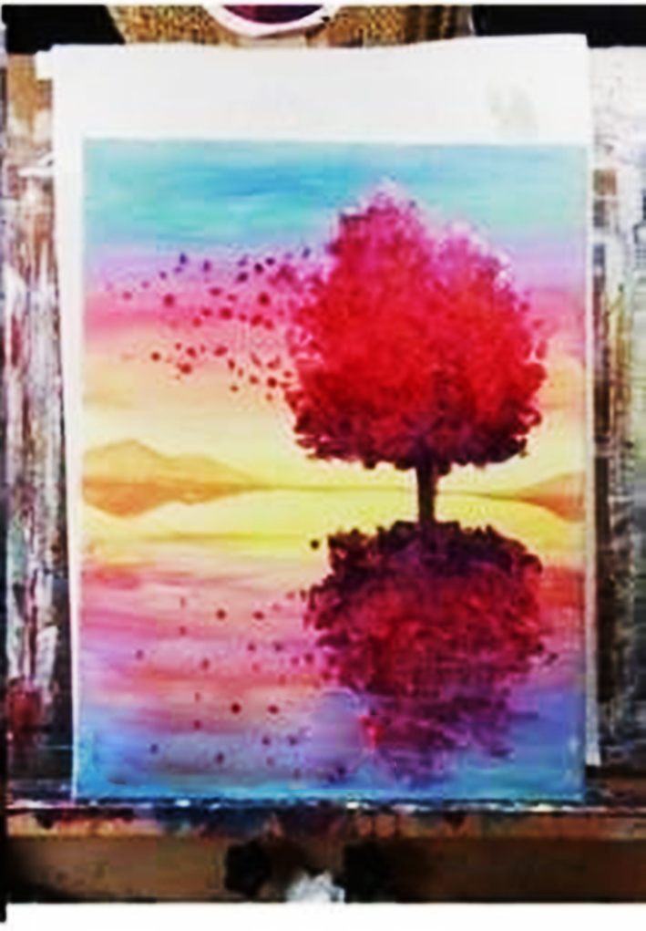 Дерево и листопад