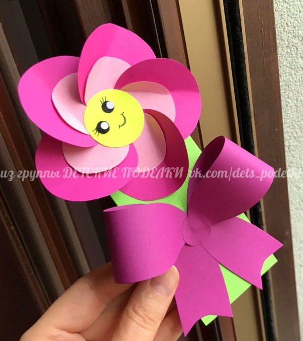 Цветочек с бантиком Цветочек с бантиком