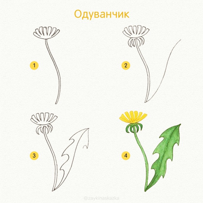 Рисуем цветы