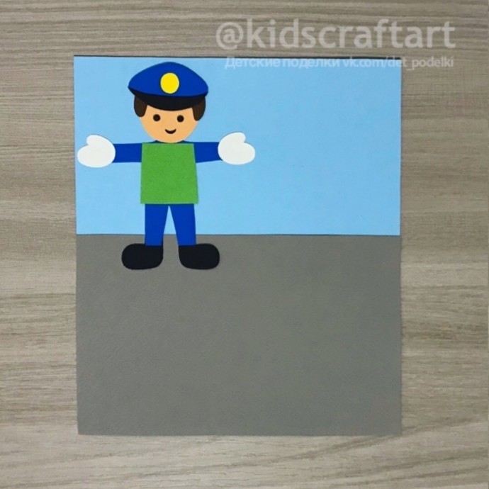 Детские поделки на тему ПДД
