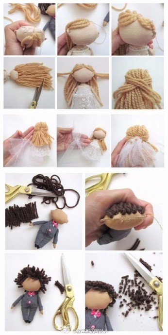 Прически для куколок Прически для куколок