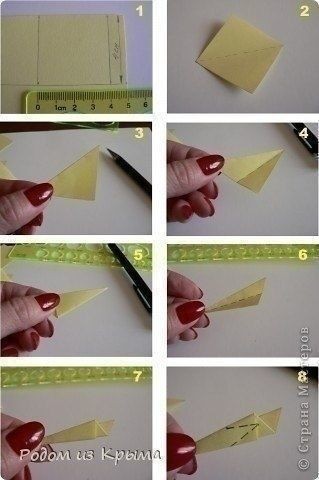 Как сделать хризантему их бумаги детскими руками