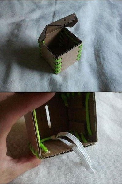 Картонная копилка: мастер-класс Картонная копилка: мастер-класс