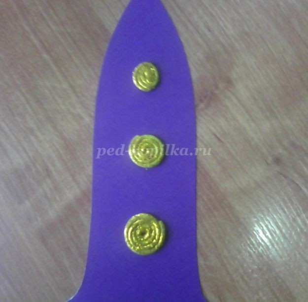 Поделка "Ракета" детскими руками