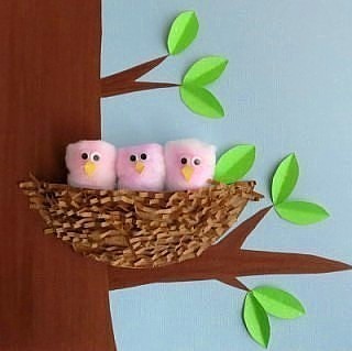 Поделки из бумажных тарелок